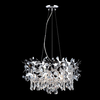Люстра 60 см, Crystal Lux ROMEO SP6 CHROME D600 Хром