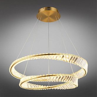 Каскадная люстра 80*50-130 см 65W, 3000K, Aployt Olimp APL.045.03.65, бронзовый