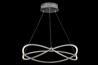 Подвесной светодиодный светильник Maytoni Weave MOD062PL-L45CH3K, 45W LED, 3000K, диаметр 60 см, никель