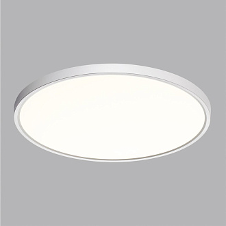 Cветильник 49,5*2,5 см, LED 40W, 3000/4000 К, IP40, белый, пластик Sonex Alfa White, 7659/40L