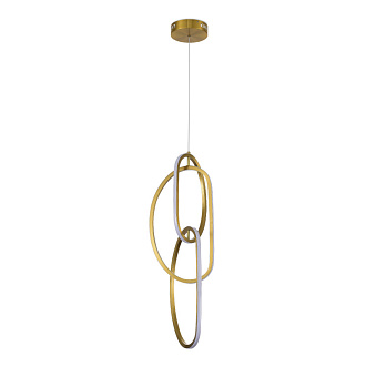 Светильник 26 см, 42W, 4000K, ST Luce Abra SL6505.213.42, золото