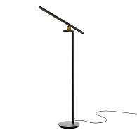 Торшер 80*30*189 см, LED, 3000К, Maytoni Emphaty MOD363FL-L14B3K черный