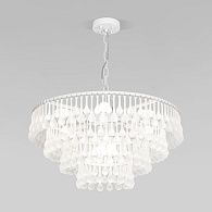 Подвесной светильник 60*60*33-76 см, 8*E14*60W, Bogate's Gutta 476/8, белый, a068863