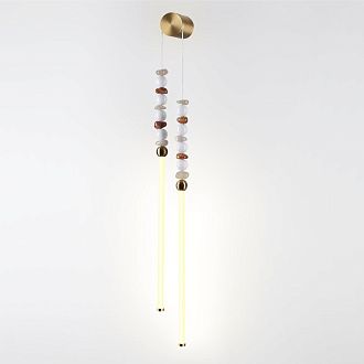Настенный светильник 1,6*85 см, 1*LED*16W 3500K Odeon Light MONELLA 6640/16WL бронзовый