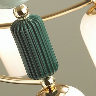 Потолочная люстра Odeon Light Candy 4861/5C, диаметр 71 см, золото