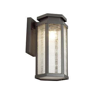 Уличный настенный светильник Odeon Light Gino 4048/1W темно-серый/белый