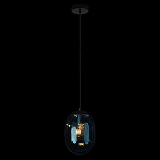 Подвесной светильник *18*-27,5 см, 1*E27*40W, LOFT IT Bubble 10427 Blue, черный