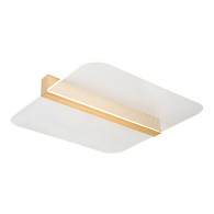 Потолочный светильник 52*7 см, 1*led*22W 3000K Lussole Wakulla LSP-7225 матовое золото