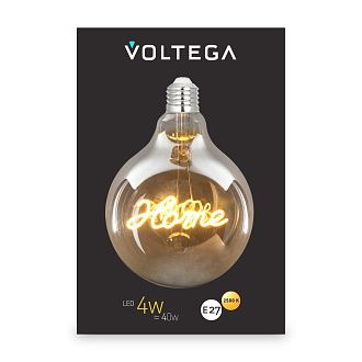 Лампа *13*-13 см, *E27*4W, Voltega  8551, Желтый