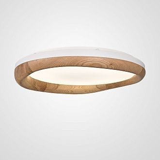Потолочный светильник RUNIS D80 Light brown 80*80*14 см, 1*LED*65W, 4000K, ImperiumLoft RUNIS01, Коричневый