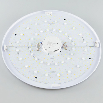 Светильник 67 см, 100W, 3000-5500К с Алисой, Citilux Диамант Смарт CL713A100G Хром, с пультом