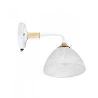 Бра 26*17*21 см, 1*E27 белый/бежевый Arte Lamp Matthew A5032AP-1BR
