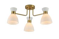 Люстра L540 x W540 x H250, мм, 3*40W (120W), COPPER (Латунь) Rilon 07304/3_COPPER