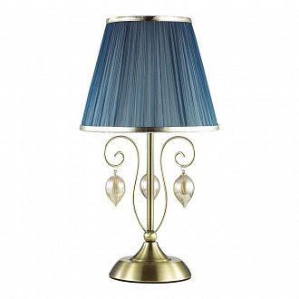 Настольная лампа Odeon Light Niagara 3921/1T бронза/ткань/стекло