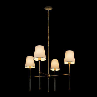 Подвесной светильник 69*69*73/225 см, 4*E14 LOFT IT Cosy 10308 Antique Brass античная бронза