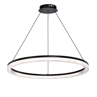 Подвесной светильник 80*150 см, LED, 42W, 4000К, Favourite Cirkler 4399-8P черный