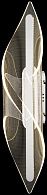 Бра 12*60 см, LED, 18W, 3000K Wertmark Helga WE447.01.121, хром