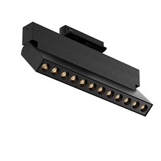 Трековый светильник  TR224-1-12WCCT-M-B 21,9*3,2*-10,7 см, *LED*12W, K, Maytoni technical UNITY TR224-1-12WCCT-M-B, Черный