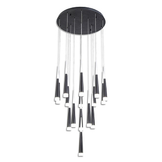 Люстра 66*300 см LED*112 W, 3000 К Citilux Вегас Черный CL227161