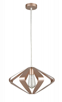 Подвесной светильник  38*152 см, 1*E27 розовое золото Vele Luce Ophir VL5324P11