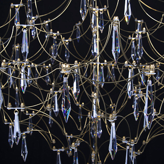 Подвесной светильник 80*120 см, LED 3000K LOFT IT Mira 10259/800 Gold Asfour золото