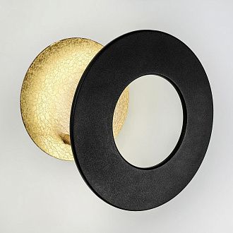 Бра 21 см, 12W, 4200K, Modelux MS.1520.210 Золото, Чёрный