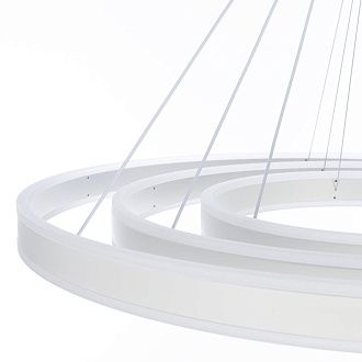 Люстра 80*120 см LED*195 W, 3000 / 5500 К Citilux Дуэт Белый CL719680