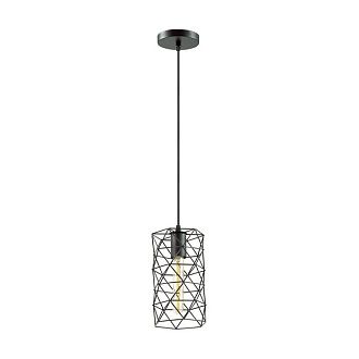 Подвесной светильник Lumion OLAF 3729/1 черный, диаметр 15.5 см
