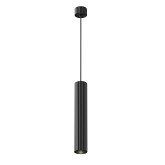 Подвесной светильник 6 см, Maytoni Calipso P106PL-01-GU10-B, черный