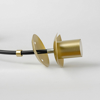 Потолочный светильник 133*55 см, 3*E27 Lussole LSP-8913 черный