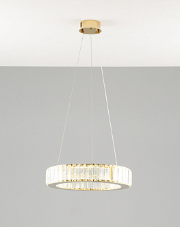 Подвесной светодиодный светильник 40*7,6 см, LED 25 W, Moderli Columbia V9060-PL Золотой