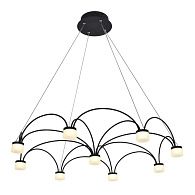 Люстра 85*85*120 см, 9*LED*45W, 3000K Gerhort G61303/9CF, Коричневый
