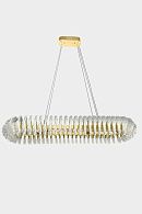 Люстра 8846-1200, L1200*380 / H180 LED, 120W, 3000/4000/6000K, Alva Donna, Золото