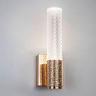 Настенный светильник 8x10xсм, LED, 3Вт, 4000K, Modelux ML.3310.01 GD Золото