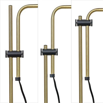 Светильник настольный интерьерный 20*33*52 см, 1*E27 ARTE Lamp ZETTA A7055LT-1BK черный