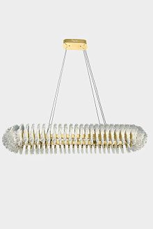 Люстра 8846-1200, L1200*380 / H180 LED, 120W, 3000/4000/6000K, Alva Donna, Золото