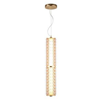 Подвесной светильник 15*105-210 см, 1*LED, 29W, 3000K, Aployt Ozann APL.331.26.29, золотой