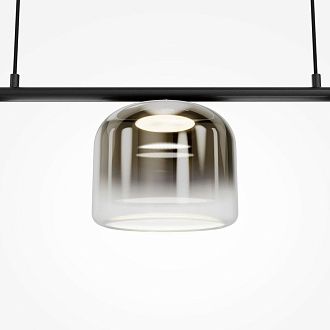 Подвесной светильник 80 см, 14W, 3000K, Maytoni Spirito MOD286PL-L12B3K, черный