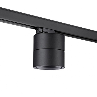 Светодиодный светильник 10 см, 15W, 4000K, Novotech Groda 358779, черный