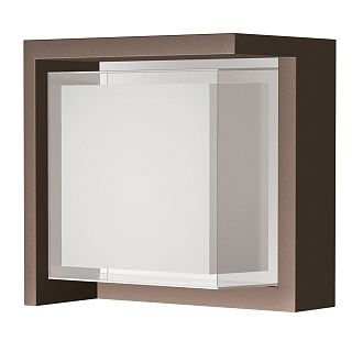 Уличный светильник 16*10*16-16 см, вр  см, *LED*15W, 2700-4000K, Mantra Creek MAN8865, коричневый