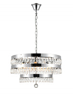 Подвесная люстра  50*102 см, 6*E14 хром Vele Luce Breeze VL3263P06