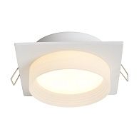 Встраиваемый светильник 10,5*10,5*-4,5 см, 1*GX53*12W Voltega  VGL7238DLB-01W1, Белый