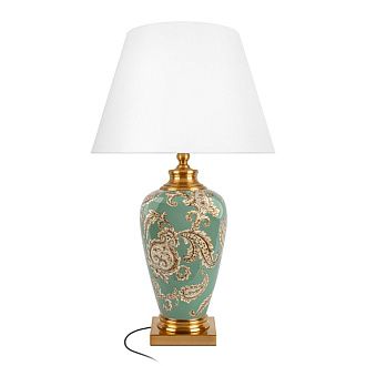 Настольная лампа 70 см, Loft IT Delphinium 10386T, бронза