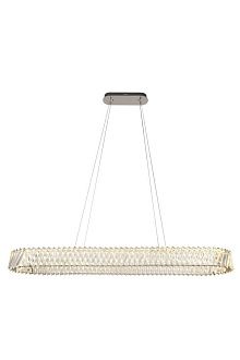 Люстра L1200 x W400, мм, 60W, BRASS(Латунь) NewRgy 107PLSK/L1200+400BG BRASS