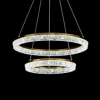 Светильник 40 см, *LED*115W, 3000-6000K, Modestyle  MS.9026.600.400  BS, Латунь