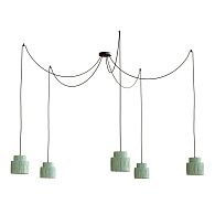 Подвесной светильник Inodesign Hiskias Crab Green 44.2015