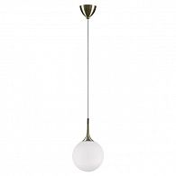 Светильник 20 см Lightstar 813021 бронза/белый