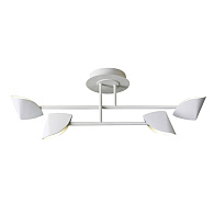 Люстра 80*15*25,5 см, LED * 4 30W, 3000К Mantra Capuccina 7574, белый