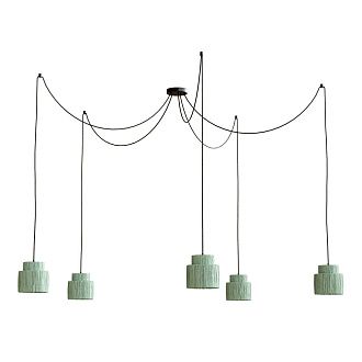 Подвесной светильник Inodesign Hiskias Crab Green 44.2015