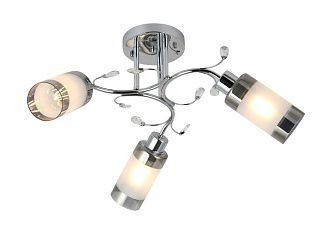 Люстра Ø650 x H280, мм, 3*40W (120W), CHROME (Хром) Rilon 74858/3 CHROME